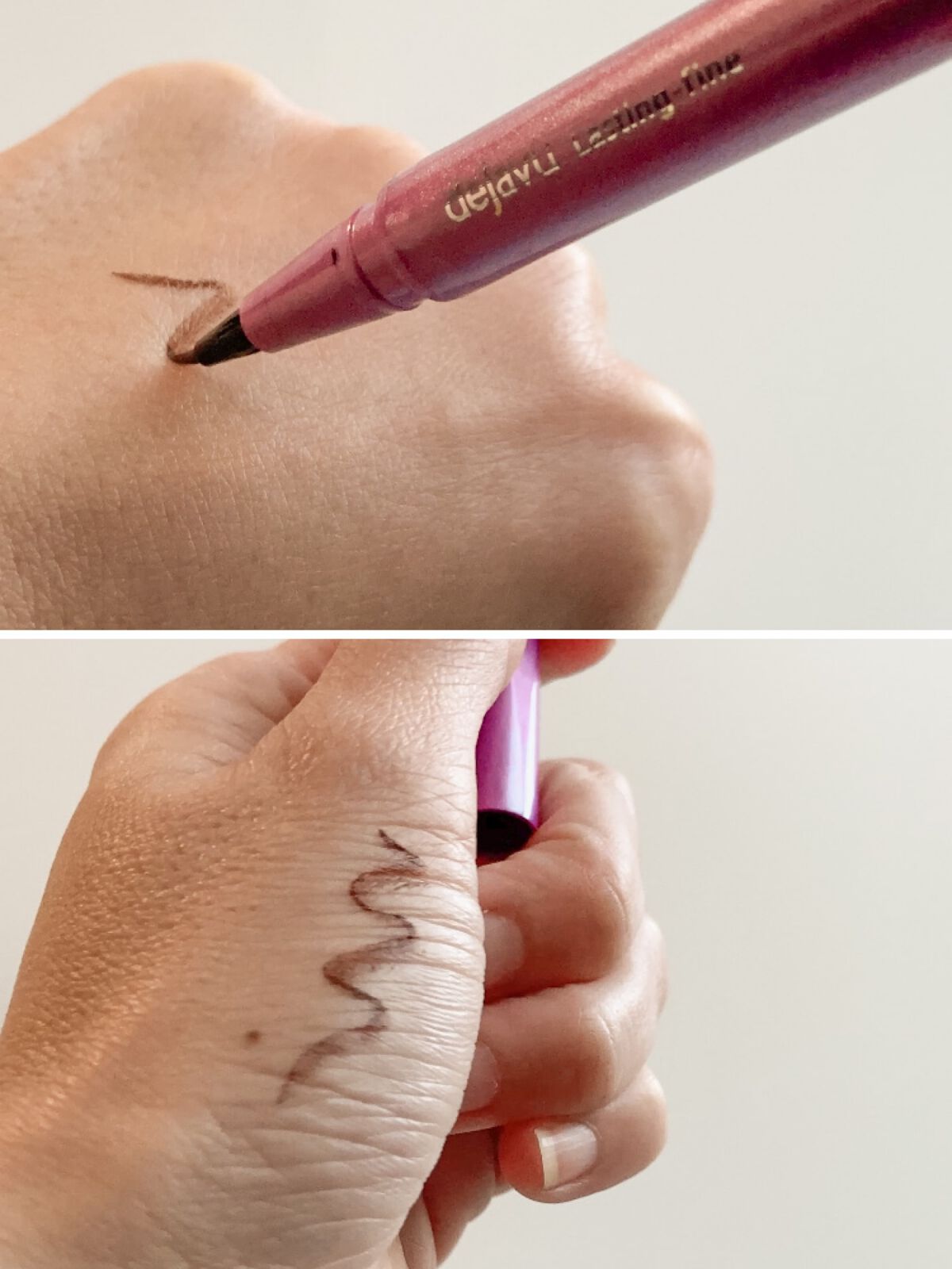 「密着アイライナー」ショート筆リキッド/デジャヴュ/リキッドアイライナーを使ったクチコミ(2枚目)