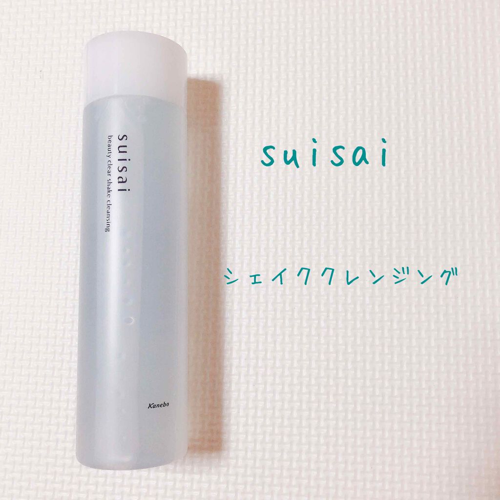 ビューティクリア シェイククレンジング/suisai/クレンジングウォーターを使ったクチコミ(1枚目)