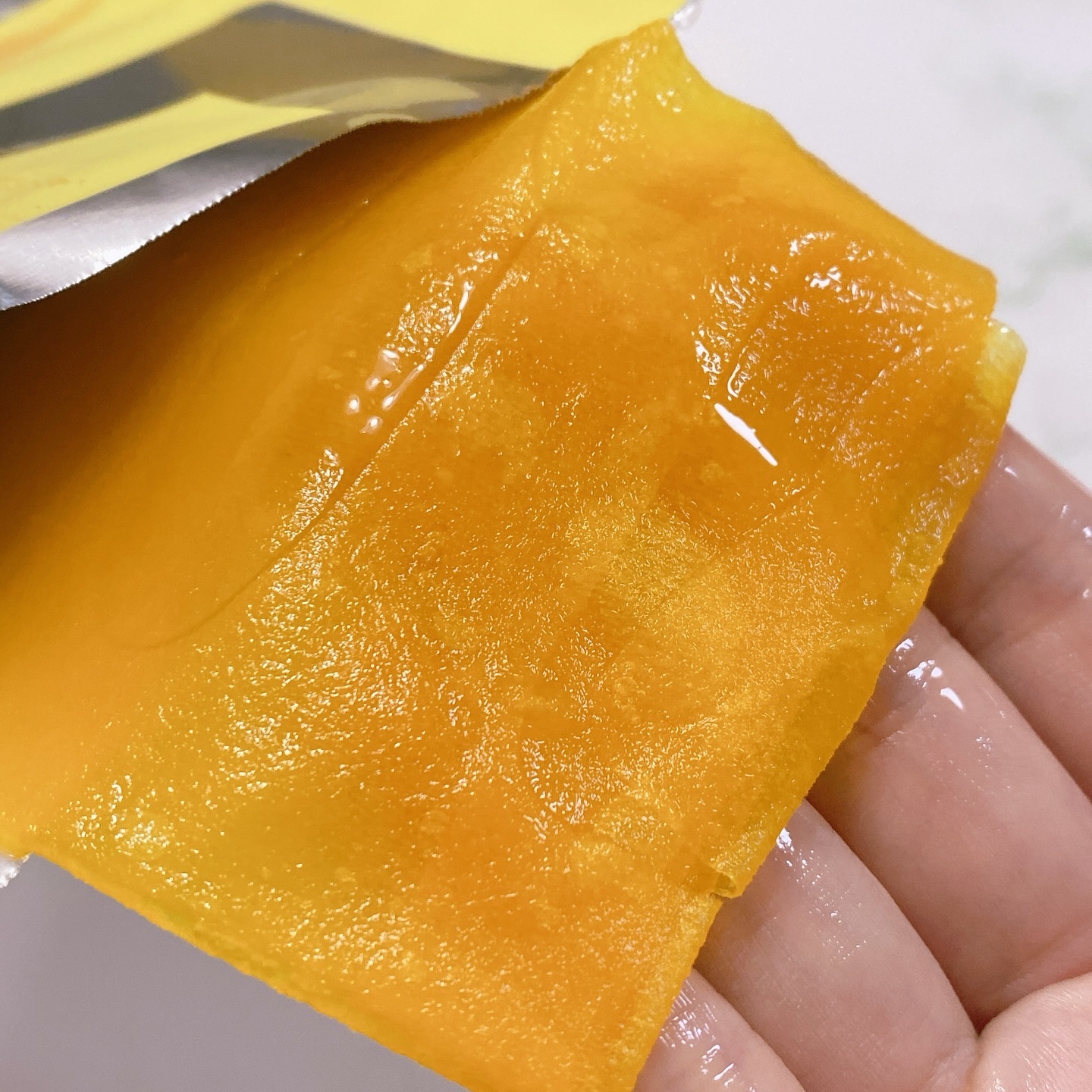 5番 白玉グルタチオンCふりかけマスク/numbuzin/シートマスク・パックを使ったクチコミ（2枚目）