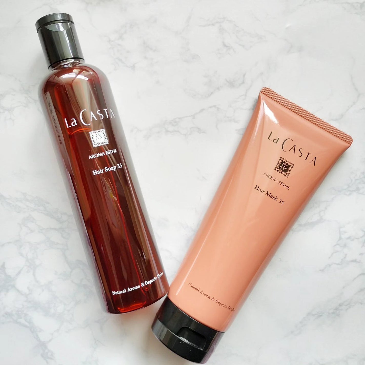 アロマエステ ヘアソープ/ヘアマスク35/ラ・カスタ/市販シャンプーを使ったクチコミ(1枚目)