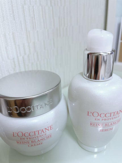 レーヌブランシュ ブライトモイスチャージェルクリーム/L'OCCITANE/フェイスクリームを使ったクチコミ(1枚目)