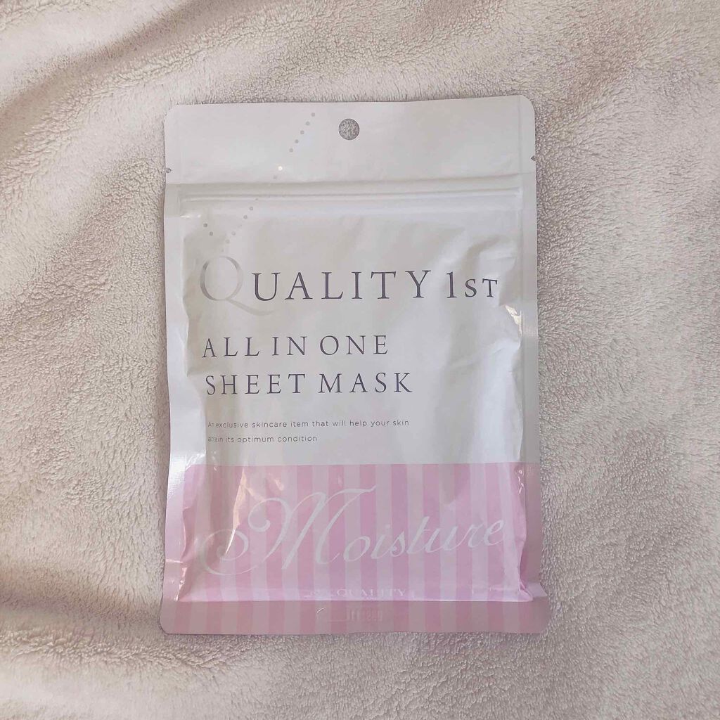 オールインワンシートマスク モイストEX/クオリティファースト/シートマスク・パックを使ったクチコミ(1枚目)
