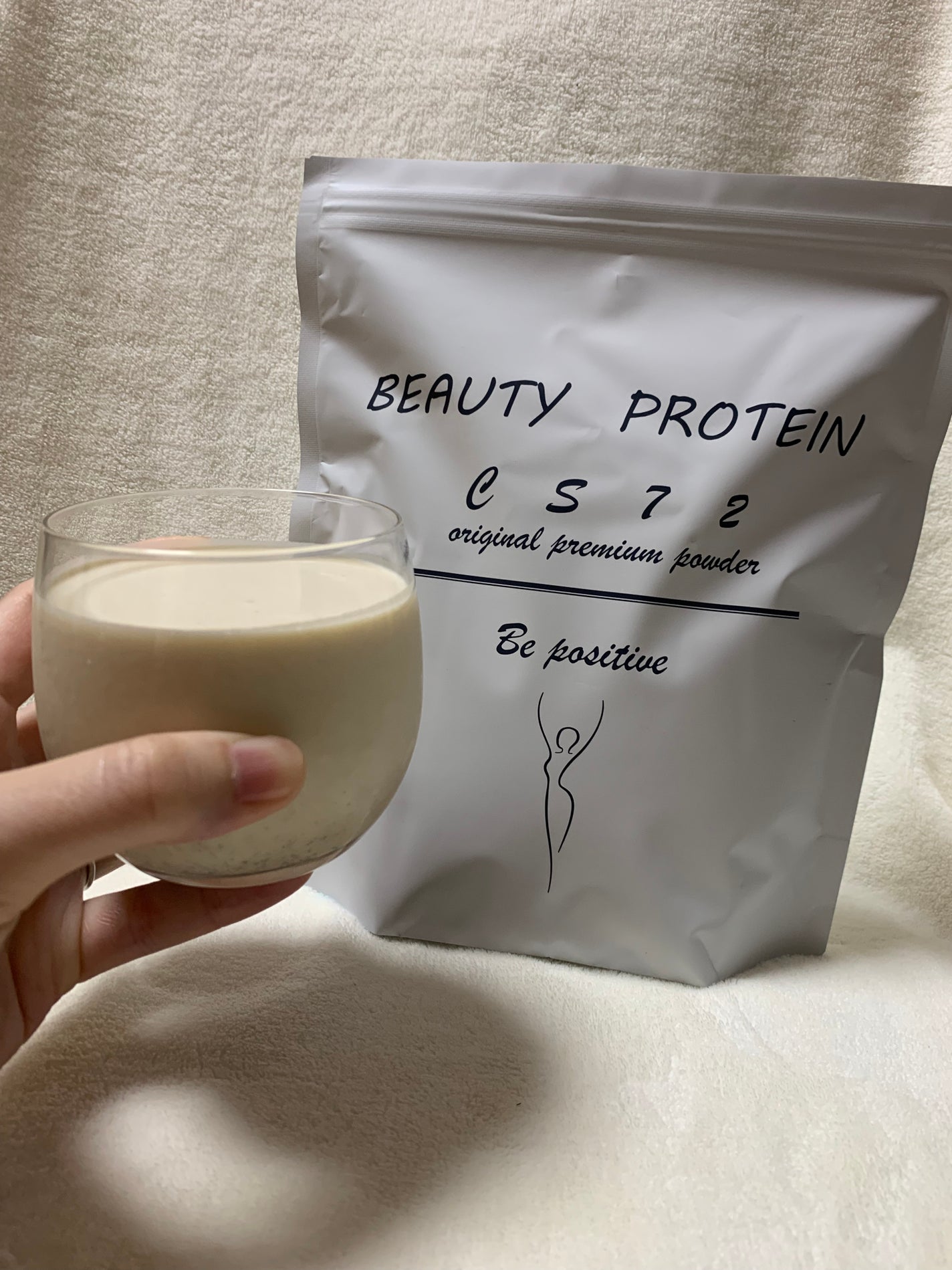 BEAUTY PROTEIN CS72 ソイプロテイン きなこ味/CS72 PROTEIN SHOP/ソイプロテインを使ったクチコミ(3枚目)
