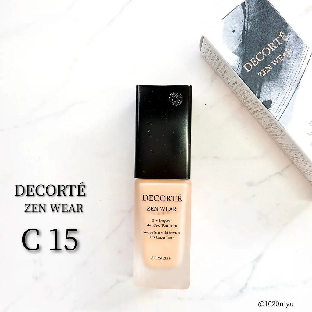 ゼン ウェア フルイド/DECORTÉ/リキッドファンデーションを使ったクチコミ(3枚目)