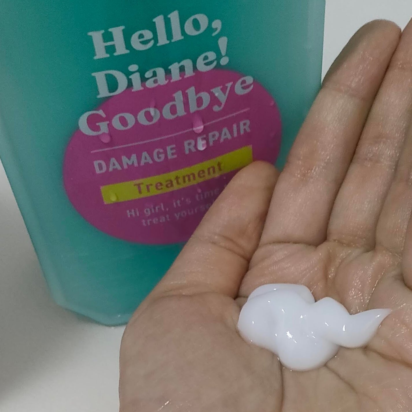 ハローダイアン グッバイ ダメージリペア シャンプー/トリートメント/ダイアン/市販シャンプーを使ったクチコミ(4枚目)