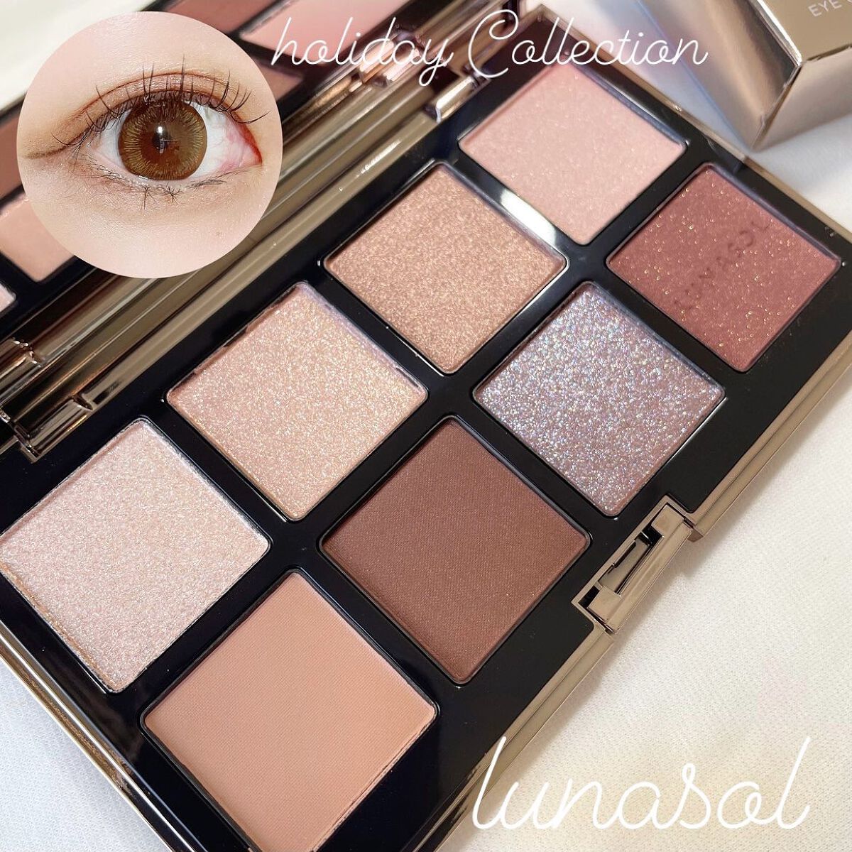 アイカラーレーション スペシャルエディション/LUNASOL/アイシャドウパレットを使ったクチコミ(1枚目)