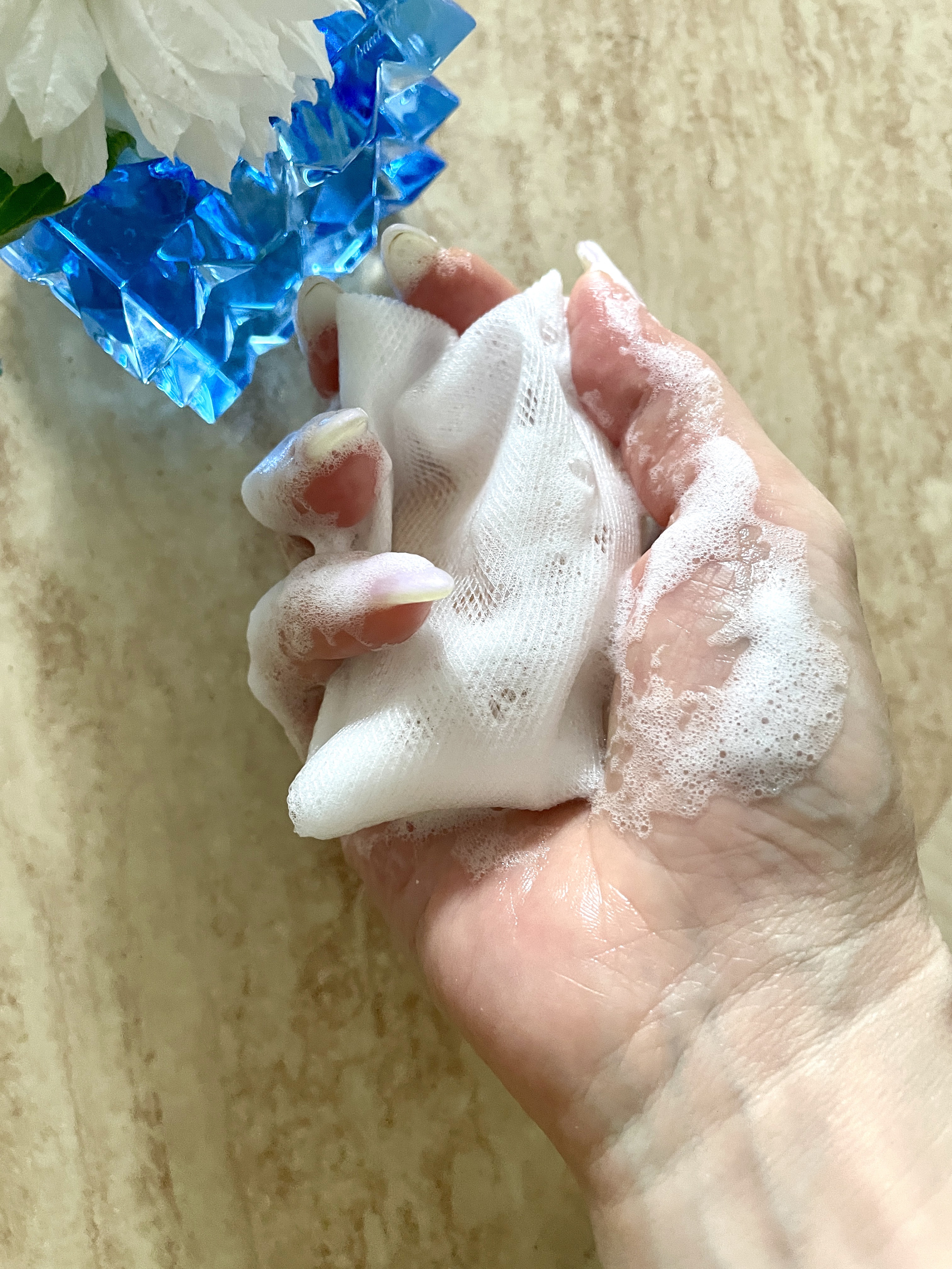 プレミアムソープ/ディアローザ/洗顔石鹸を使ったクチコミ（3枚目）