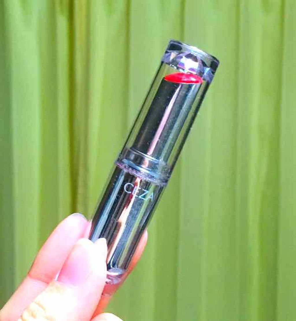 ラスティンググロスリップ/CEZANNE/口紅を使ったクチコミ（1枚目）