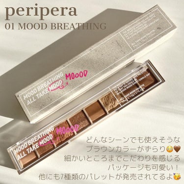 オール テイク ムード パレット/PERIPERA/アイシャドウパレットを使ったクチコミ（2枚目）