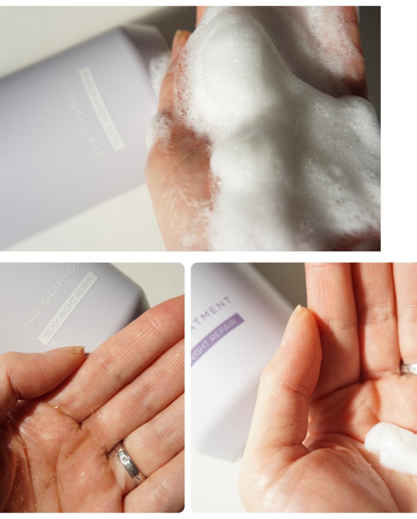 OR スパ・シャンプー/ヘアトリートメント シルキーナイトリペア/Off&Relax/市販シャンプーを使ったクチコミ(2枚目)