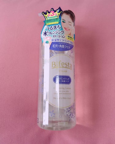 ビフェスタ
クレンジングローション ブライトアップ
<クレンジング化粧水>   300ml


すご落ちUP！ 化粧水生まれのうる落ちクレンジング

メイク落としから化粧水までこれ1本

◦低刺激処方
