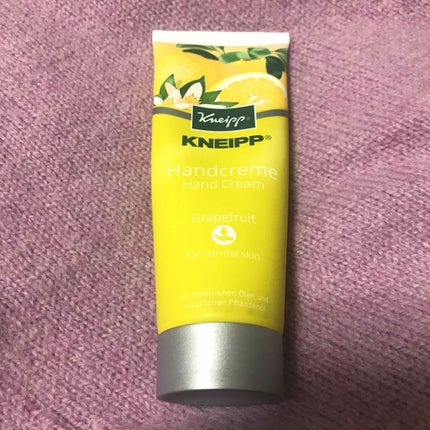 クナイプ ハンドクリーム グレープフルーツの香り/クナイプ/ハンドクリームを使ったクチコミ(1枚目)