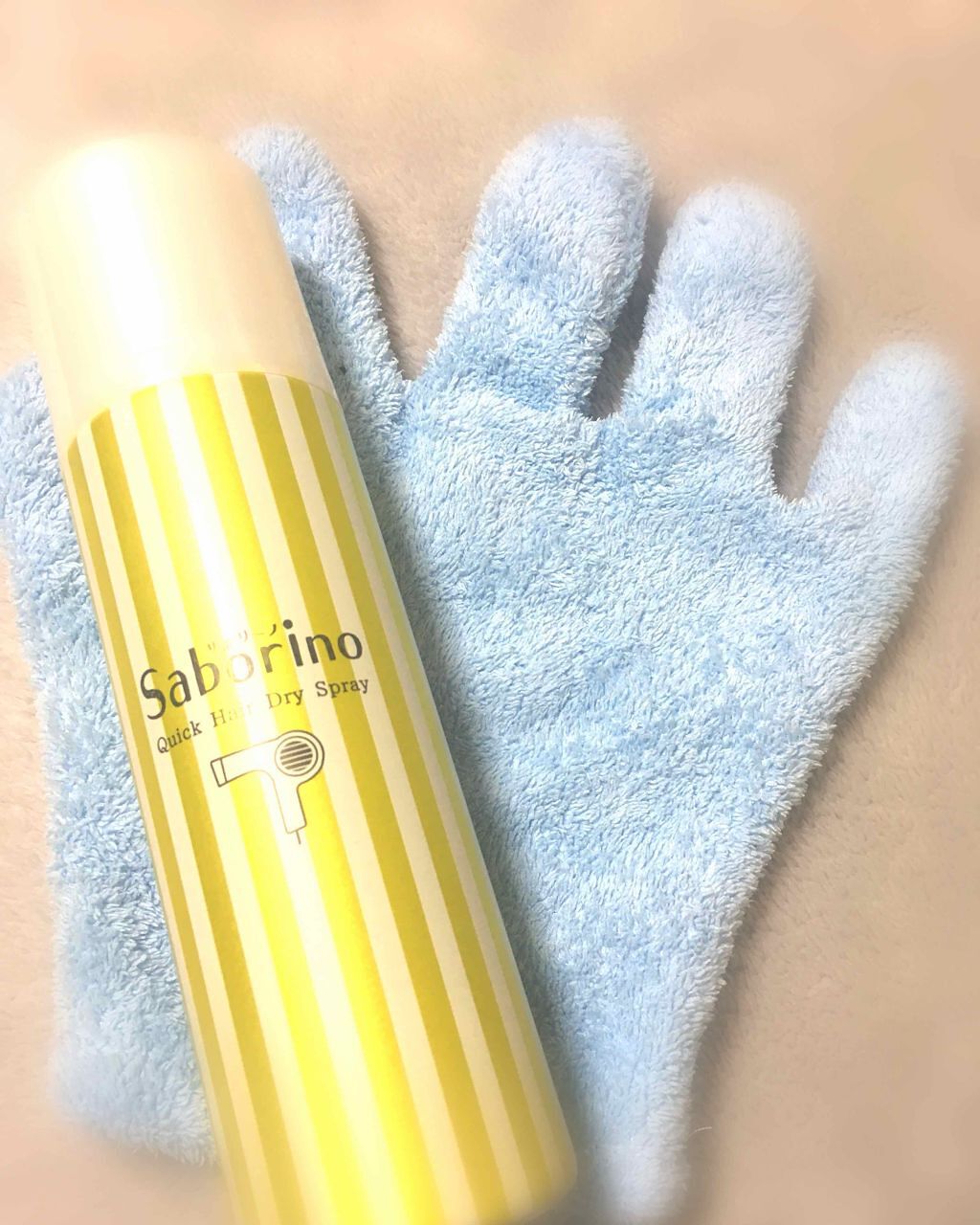 速乾 超吸収!ヘアドライ手袋/DAISO/ヘアケアグッズを使ったクチコミ(1枚目)