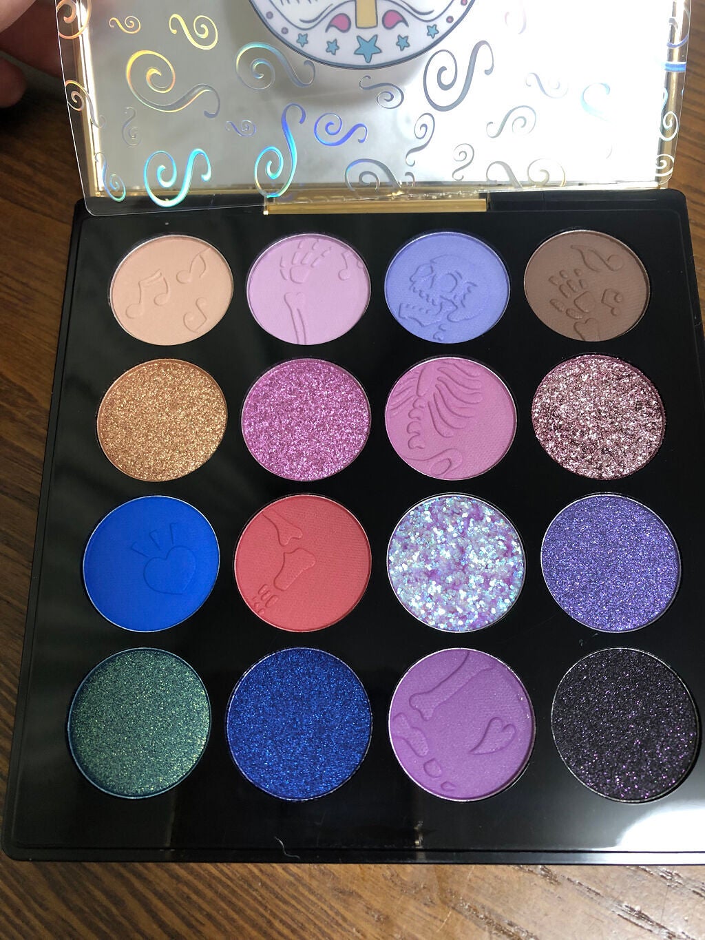 クォーツ 9色アイシャドウパレット(ドリームランドアイシャドウ)/ZEESEA/アイシャドウパレットを使ったクチコミ(4枚目)