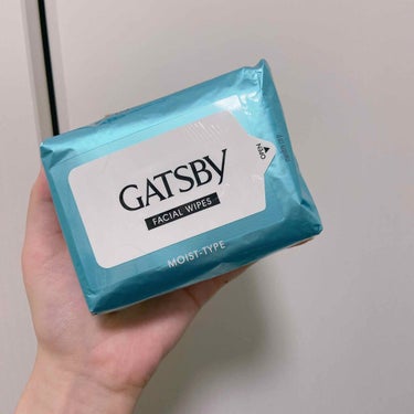 ギャツビー フェイシャルペーパー モイストタイプのクチコミ「ギャツビーのフェイシャルペーパー モイストタイプです🙂

GATSBYといえばめちゃくちゃスー.....」（1枚目）