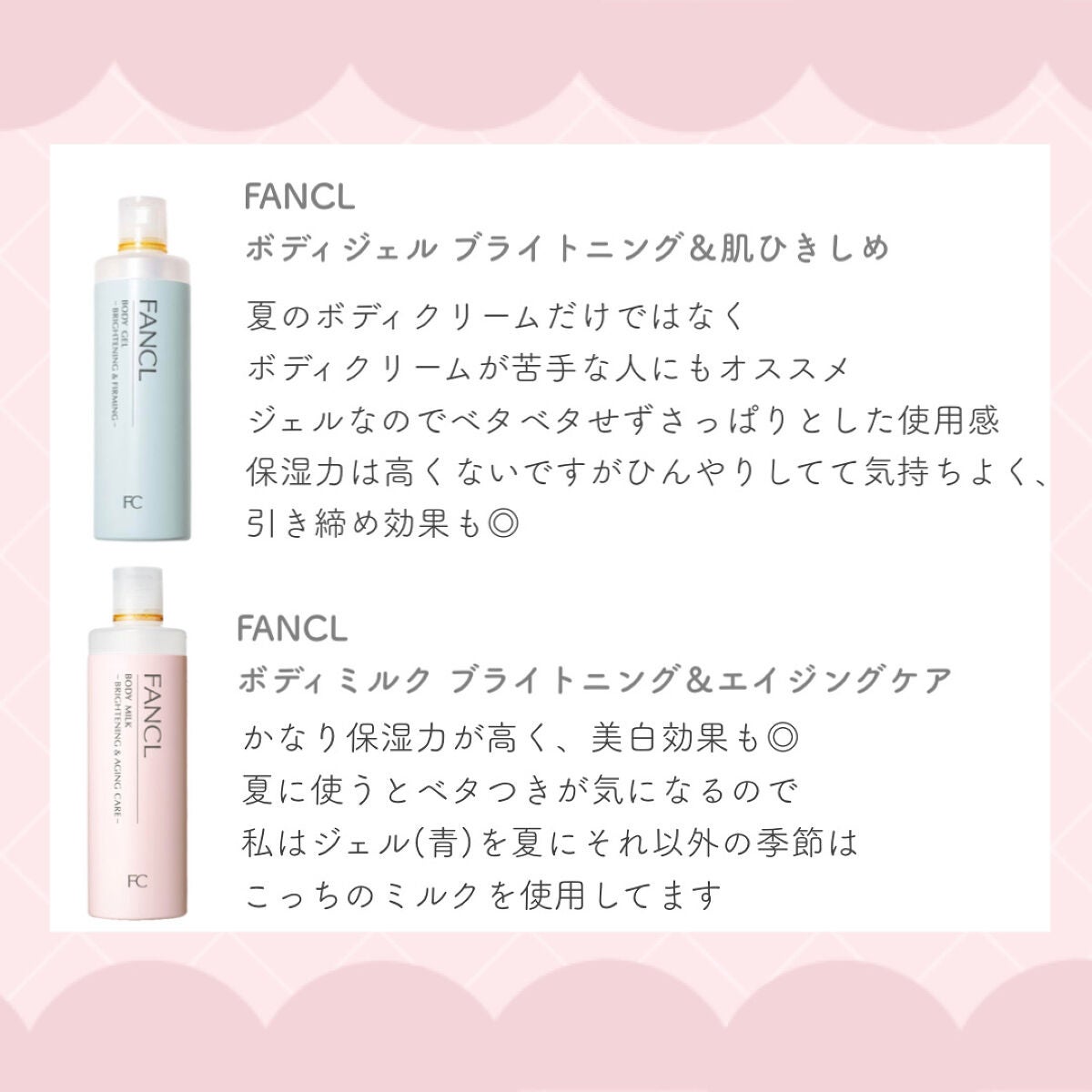 ボディミルク ブライトニング&エイジングケア<医薬部外品>/ファンケル/ボディミルクを使ったクチコミ(7枚目)