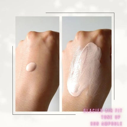 ピルソ グラシアエアフィットトーンアップサンアンプル SPF50 PA+++/feelxo/化粧下地を使ったクチコミ(2枚目)