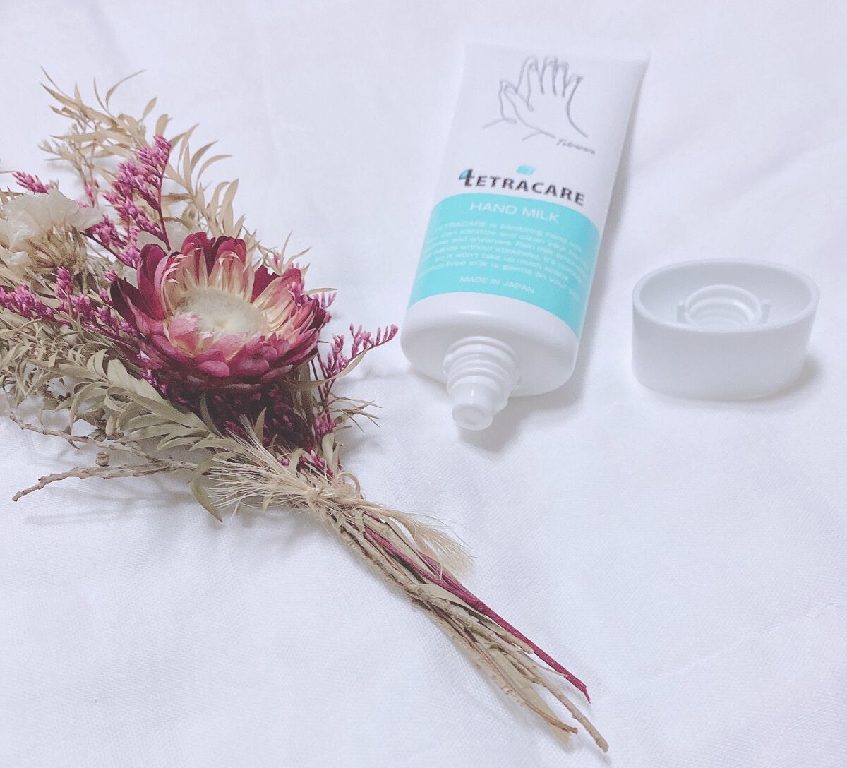 薬用ハンドミルク テトラケア/テトラケア/ハンドクリームを使ったクチコミ（2枚目）