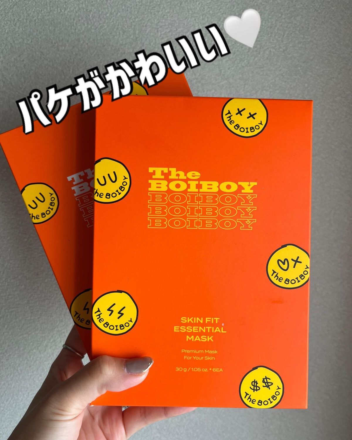 スキンフィット エッセンシャルマスク/TheBOIBOY/シートマスク・パックを使ったクチコミ（2枚目）