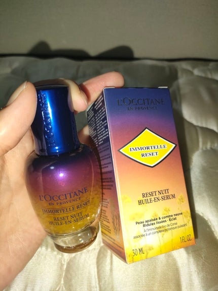 イモーテル オーバーナイトリセットセラム/L'OCCITANE/美容液を使ったクチコミ(1枚目)