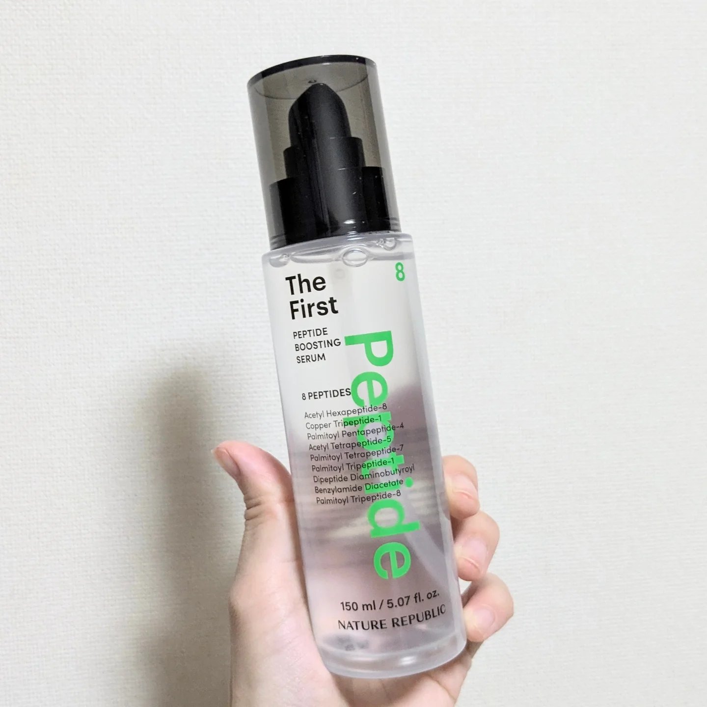 ザファーストペプチドブースティングセラム/ネイチャーリパブリック/ブースター・導入液を使ったクチコミ（2枚目）