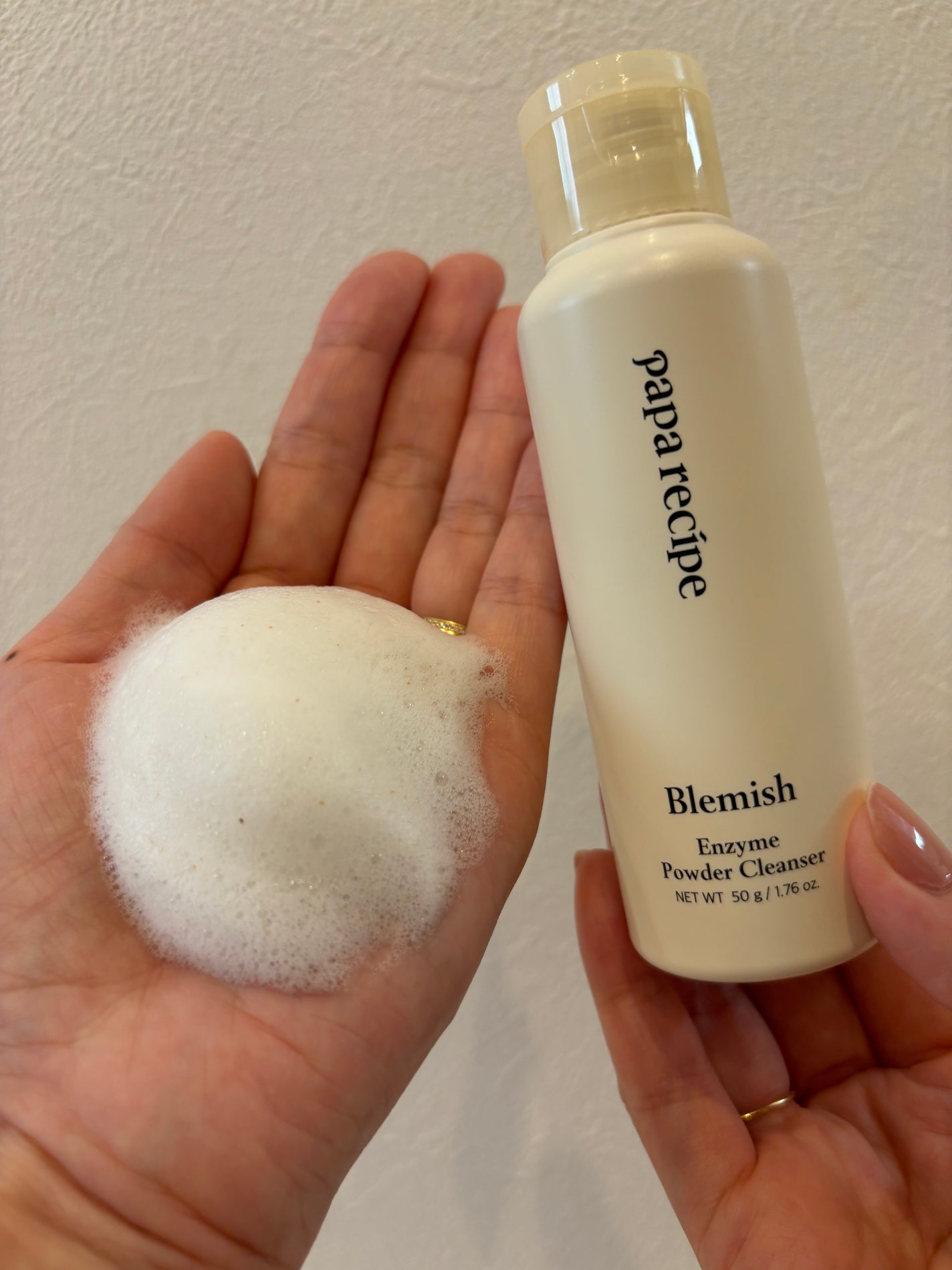 ブレミッシュ 酵素 洗顔パウダー/PAPA RECIPE/洗顔パウダーを使ったクチコミ(1枚目)