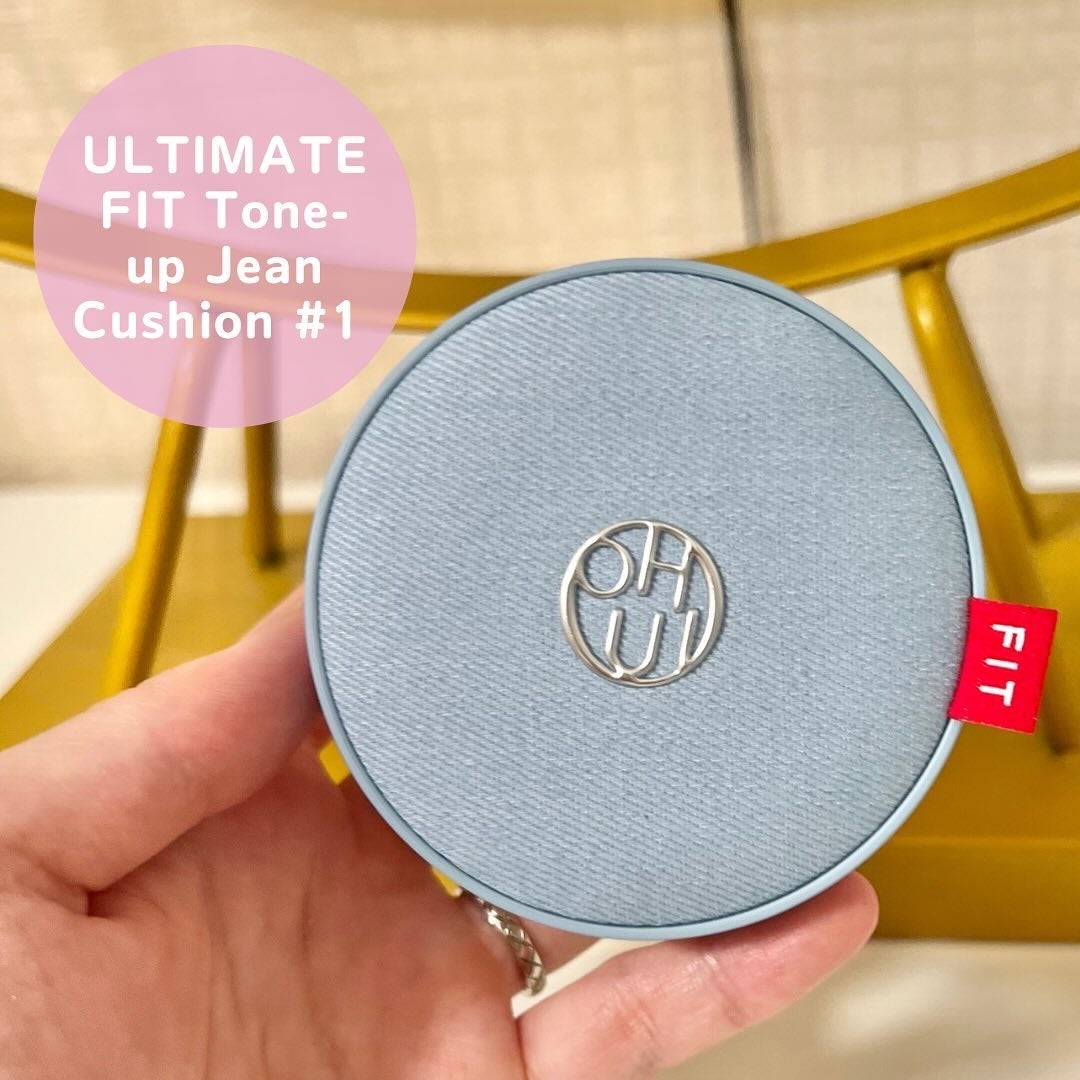 アルティメットフィット トーンアップデニムクッション/OHUI/クッションファンデーションを使ったクチコミ(2枚目)