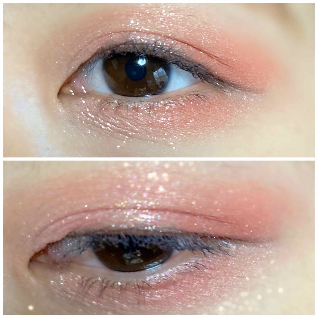 ジューシーピュアアイズ/キャンメイク/アイシャドウパレットを使ったクチコミ(3枚目)