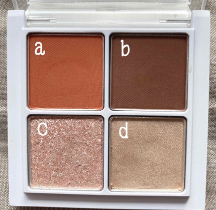 THE アイパレR/b idol/アイシャドウパレットを使ったクチコミ(4枚目)