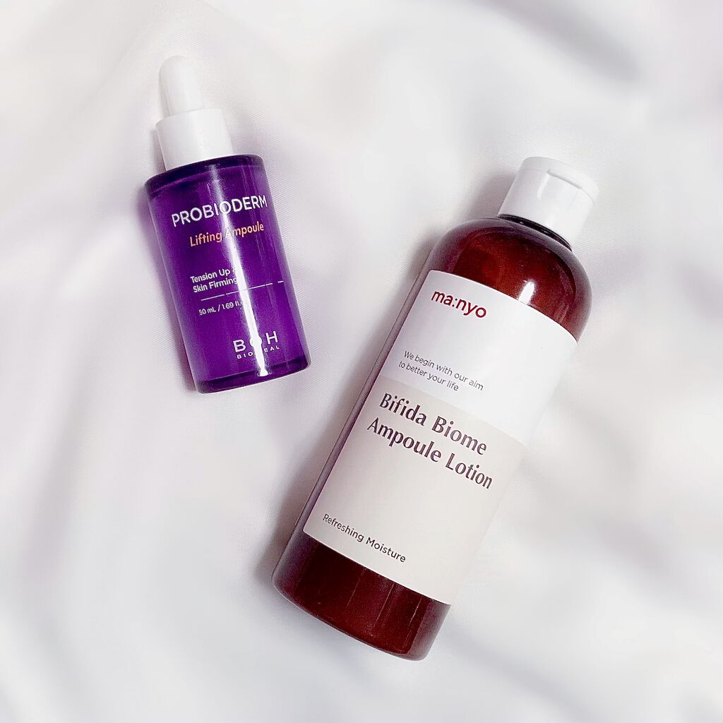 ビフィダバイオームアンプルローション/manyo/乳液を使ったクチコミ（1枚目）