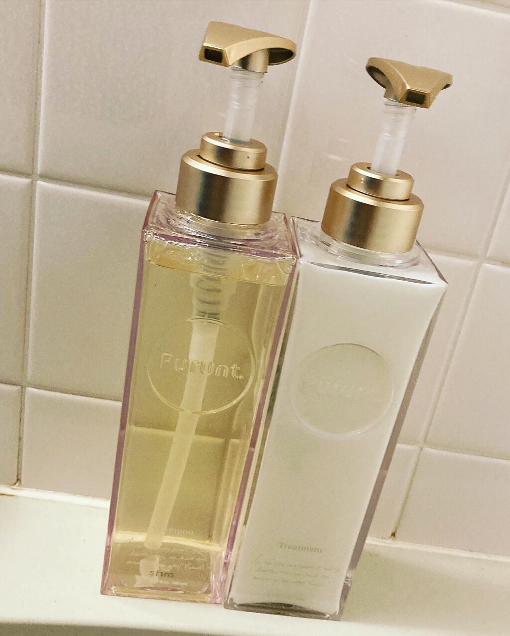 プルント モイストリッチ美容液シャンプー／モイストリッチリペア美容液トリートメント/Purunt./市販シャンプーを使ったクチコミ（1枚目）