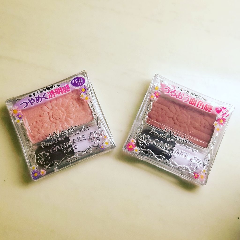 【旧品】パウダーチークス/キャンメイク/パウダーチークを使ったクチコミ(1枚目)