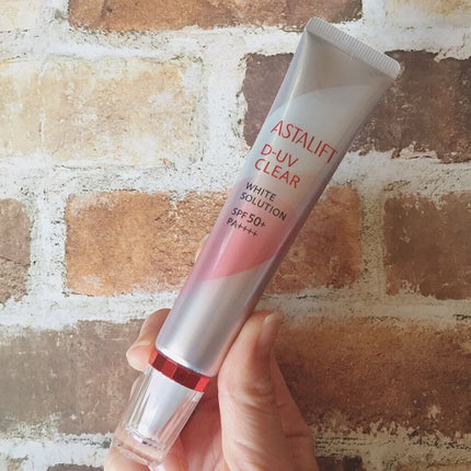 D-UVクリア ホワイトソリューション/アスタリフト/日焼け止めクリームを使ったクチコミ(1枚目)