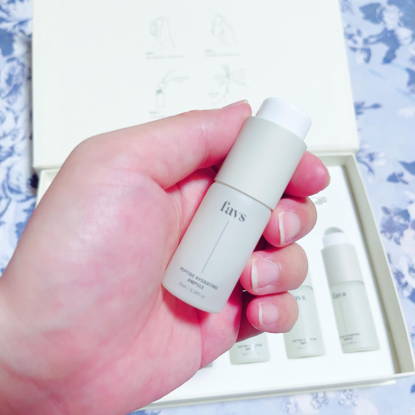 ペプチドハイドレーティングアンプル 6ea/favs/美容液を使ったクチコミ（3枚目）