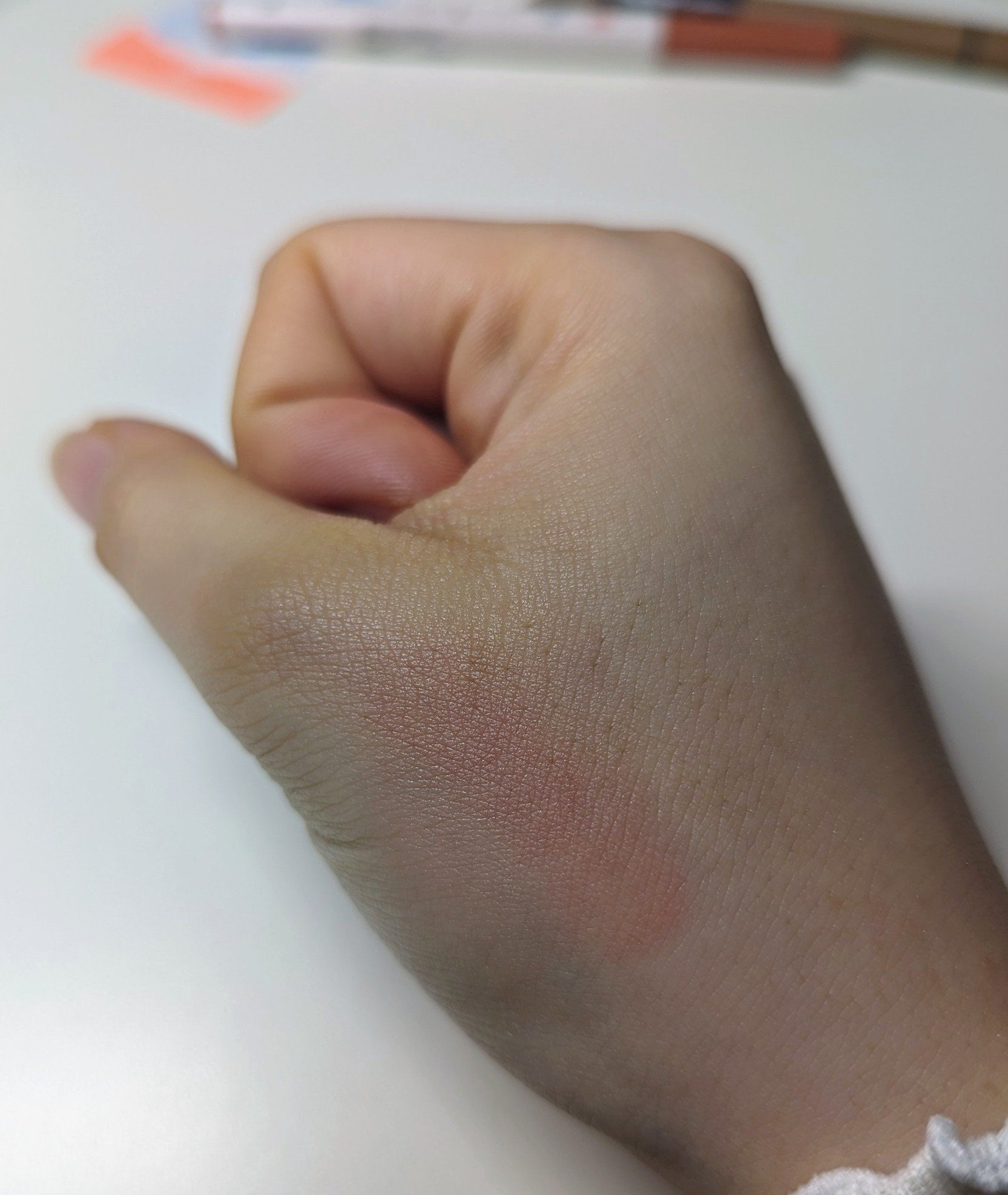 クリームチーク 21 タンジェリンティー/キャンメイク/ジェル・クリームチークを使ったクチコミ（3枚目）