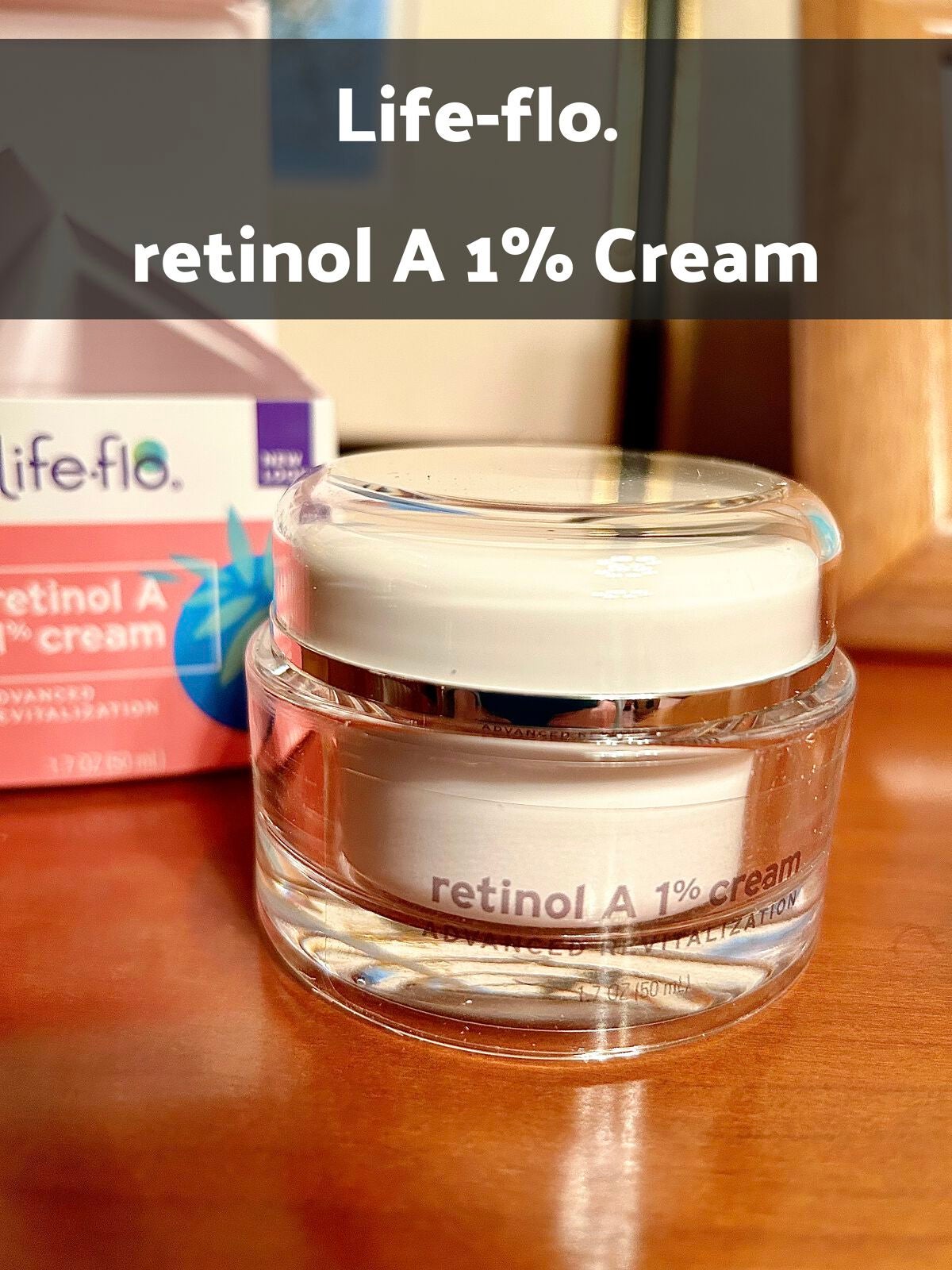 レチノールA 1% アドバンスドリバイタリゼーションクリーム/Life-flo/フェイスクリームを使ったクチコミ(1枚目)