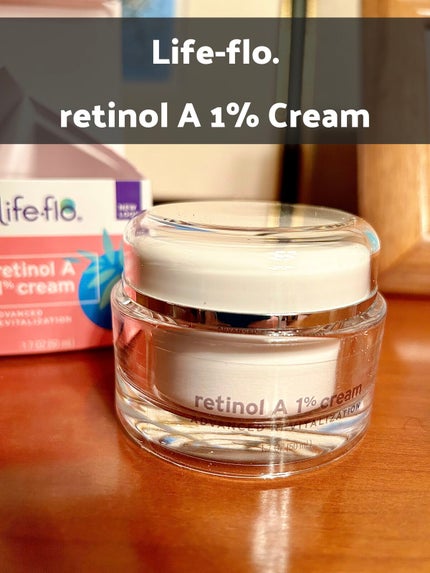 レチノールA 1% アドバンスドリバイタリゼーションクリーム/Life-flo/フェイスクリームを使ったクチコミ(1枚目)
