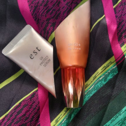 est エスト UV プロテクト セラムのクチコミ「使い切り🍀
日焼け止めでエイジングケアも出来るのはありがたい💞
しっとりしていて、日中の乾燥対.....」(1枚目)