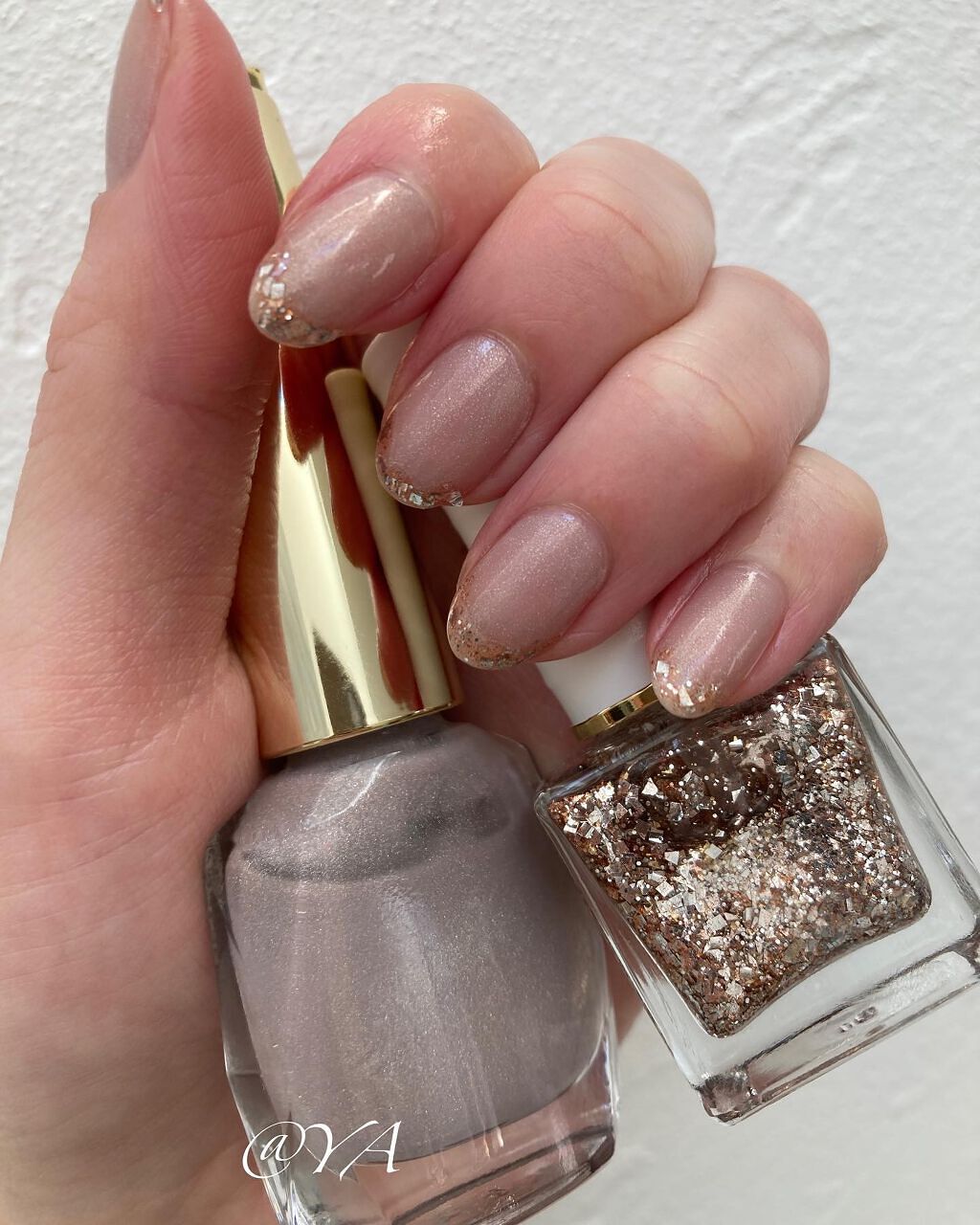 ネイルケア カラー 107/Elégance/オールインワンネイルを使ったクチコミ（2枚目）