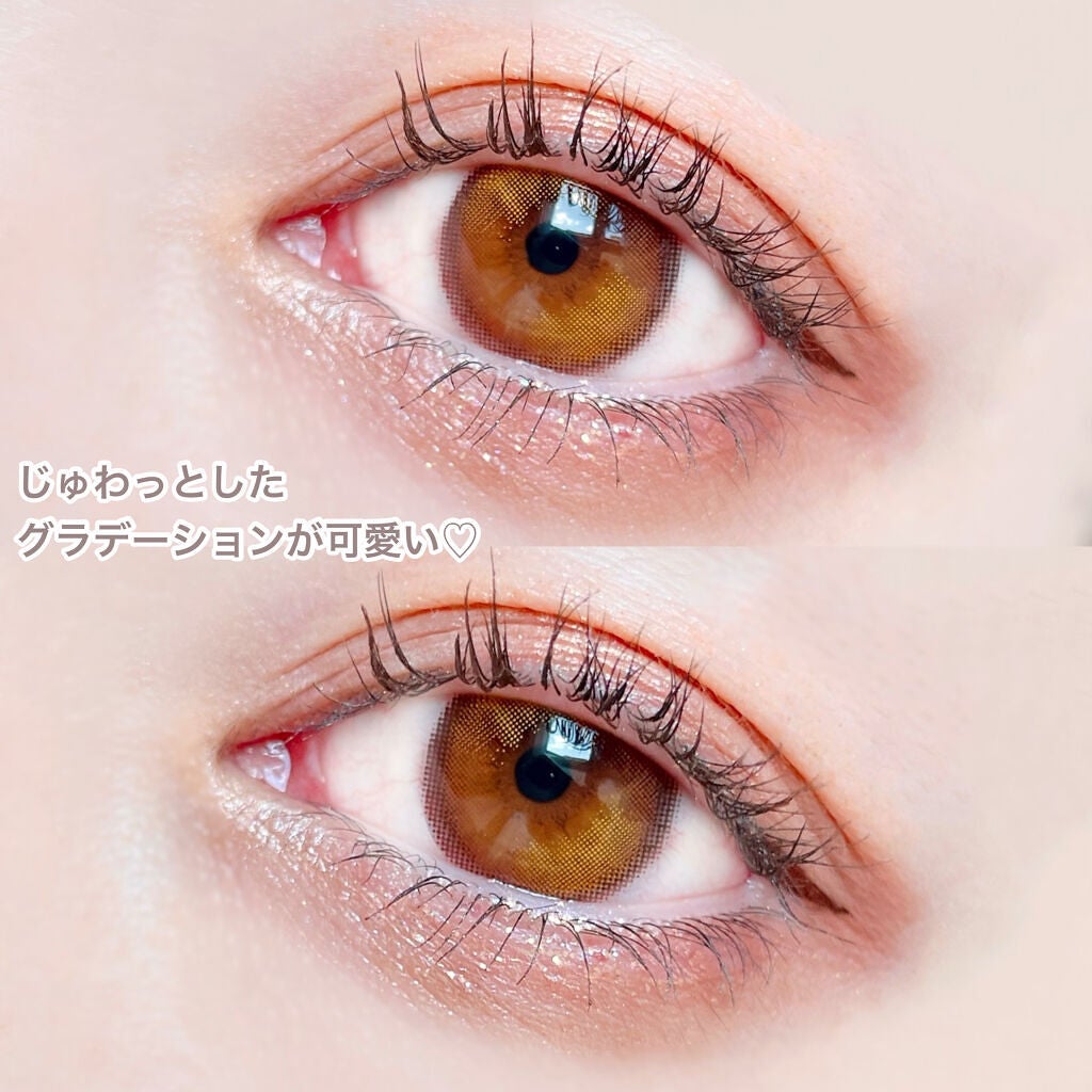 cocktail gemme/otr/カラーコンタクトレンズを使ったクチコミ(5枚目)