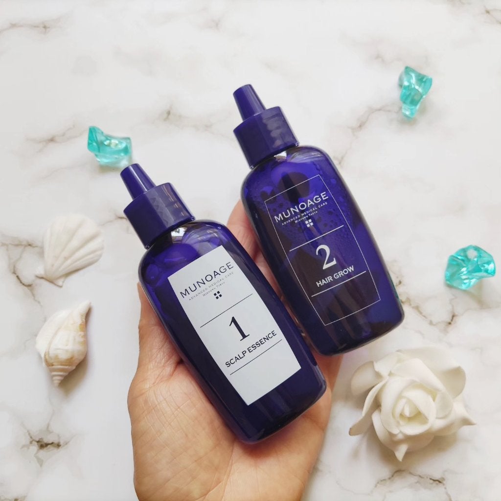 Wアプローチヘアプログラム/MUNOAGE(ミューノアージュ)/頭皮ローションを使ったクチコミ(2枚目)