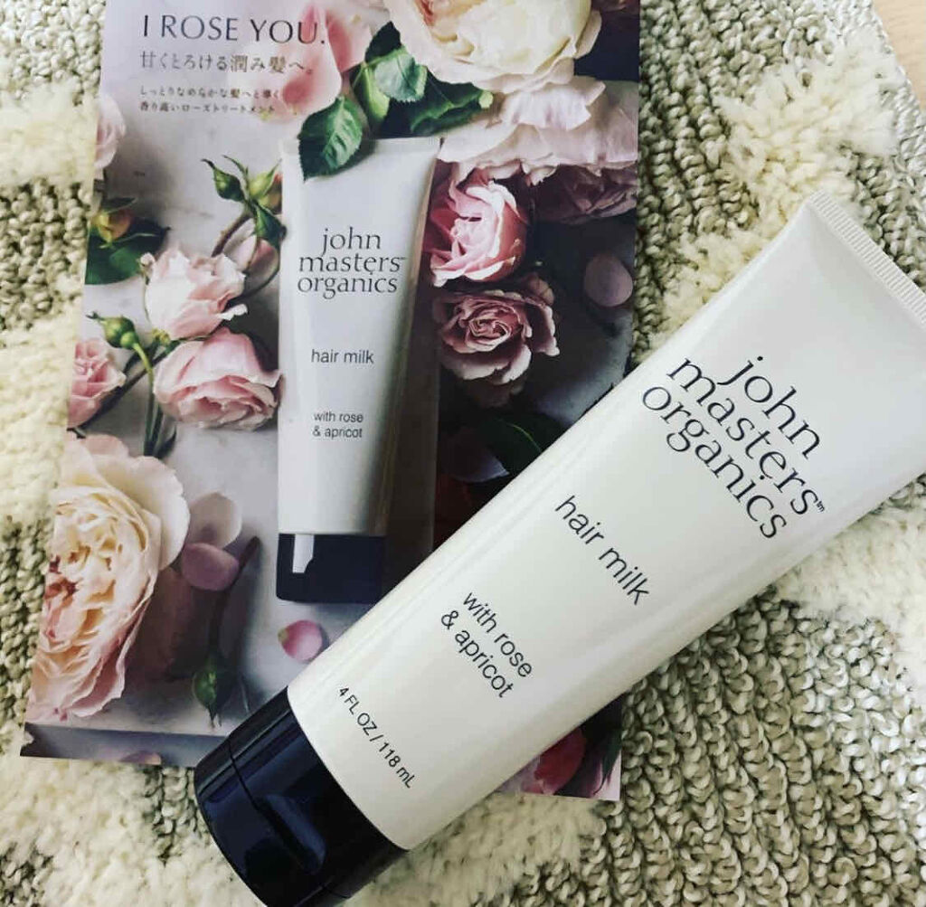 R＆A ヘアミルク/john masters organics/ヘアミルクを使ったクチコミ（1枚目）