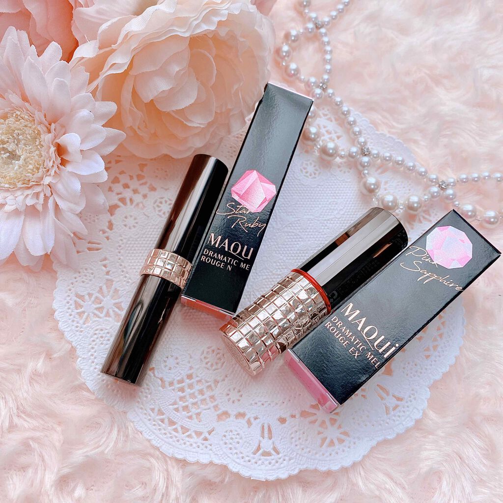 ドラマティックルージュN/マキアージュ/口紅を使ったクチコミ（3枚目）