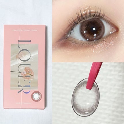 LOUER/LOUER/カラーコンタクトレンズを使ったクチコミ(2枚目)