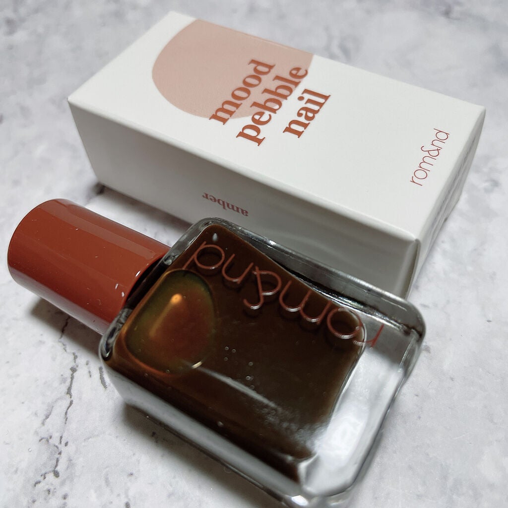 ムードペブルネイル/rom&nd/マニキュアを使ったクチコミ(2枚目)