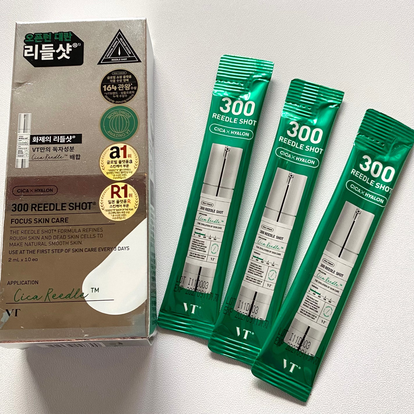 yuchiii 敏感混合肌𖤐 ̖́-フォロバ100 on LIPS 「VTさんから・リードルショット300・TXトーニングトナー・T..」(2枚目)