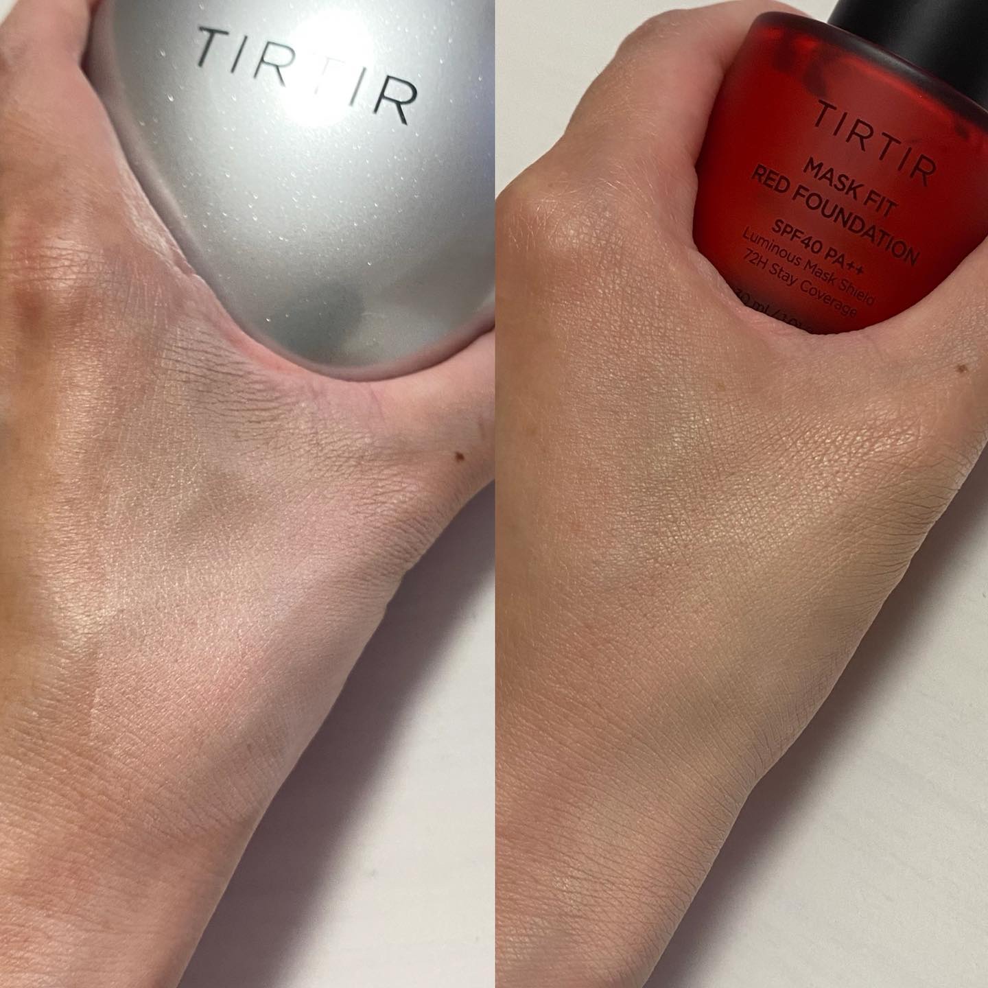 マスクフィットレッドファンデーション/TIRTIR(ティルティル)/リキッドファンデーションを使ったクチコミ（2枚目）