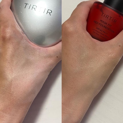 マスクフィットオーラクッション/TIRTIR(ティルティル)/クッションファンデーションを使ったクチコミ(2枚目)