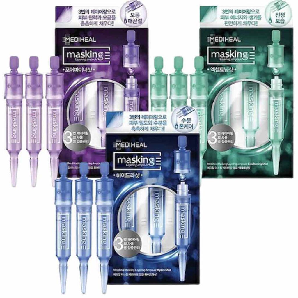 マスキング レイアリング アンプル /MEDIHEAL/美容液を使ったクチコミ(1枚目)