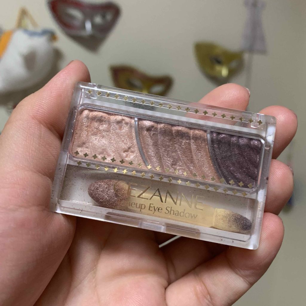 トーンアップアイシャドウ/CEZANNE/アイシャドウパレットを使ったクチコミ(1枚目)